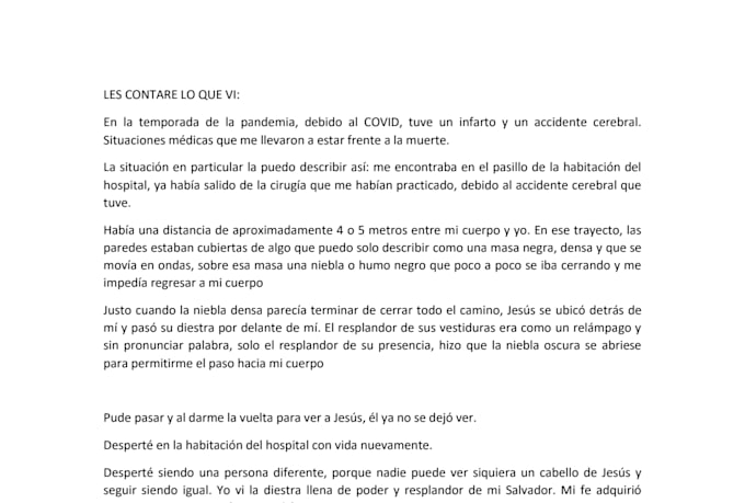 write texts in spanish for you